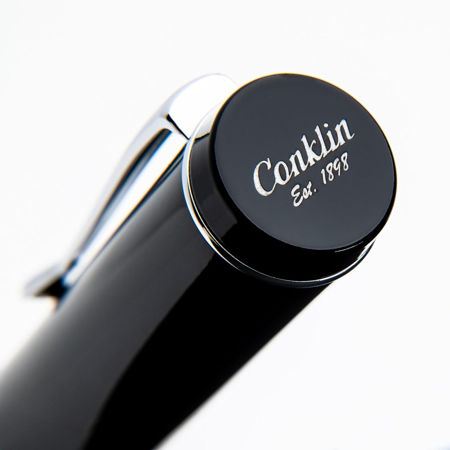 Conklin Duragraph Fountain Pen Orange Nights - Extra Fine Nib, Precision Writing Instrument with Vibrant Finish
