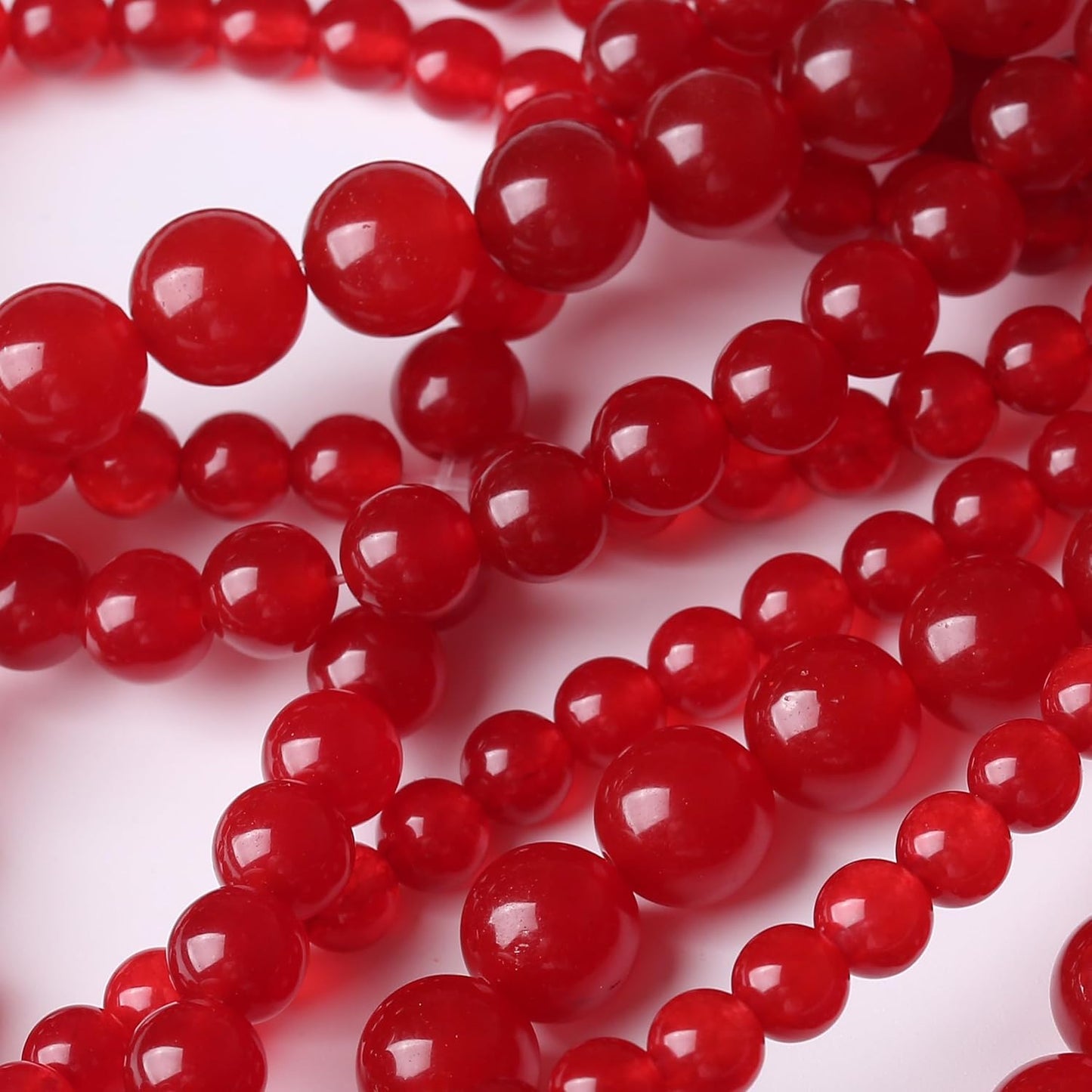 Carnelian Stone Round Beads for Jewelry Making DIY Bracelet Necklace 4MM 90PCS