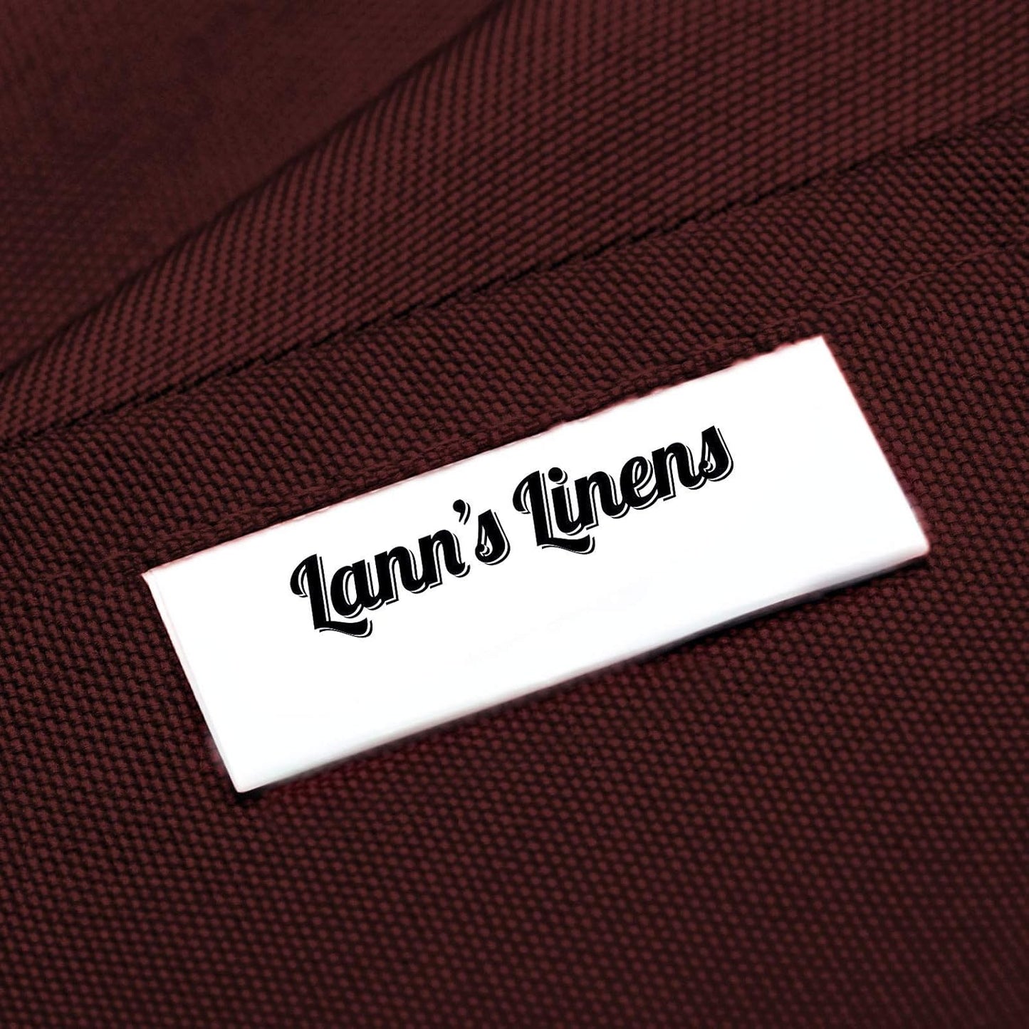 Lann's Linens - 70" Square Premium Tablecloth for Wedding/Banquet/Restaurant - Polyester Fabric Table Cloth - Burgundy