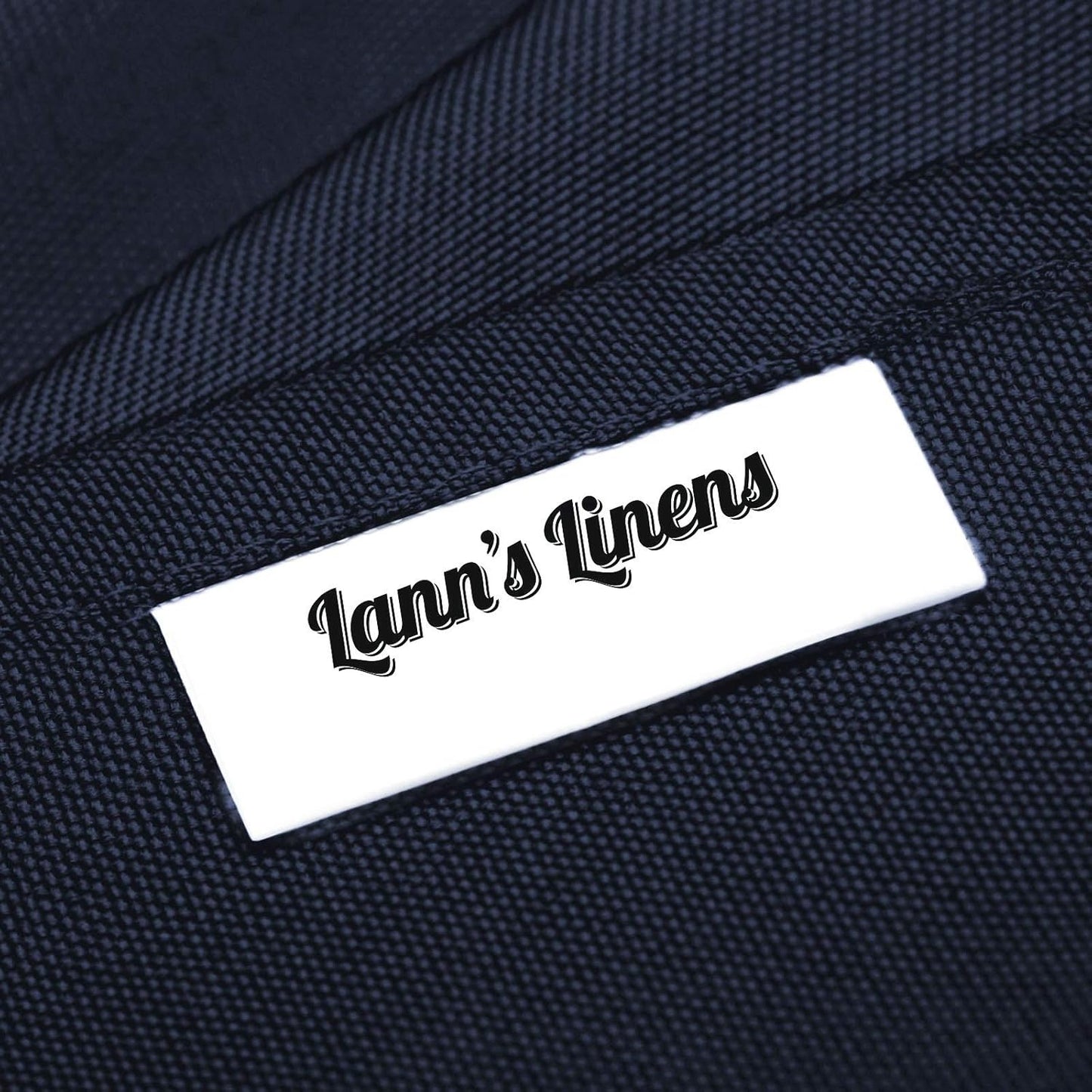 Lann's Linens - 10 Premium 90" Round Tablecloths for Wedding/Banquet/Restaurant - Polyester Fabric Table Cloths - Navy Blue