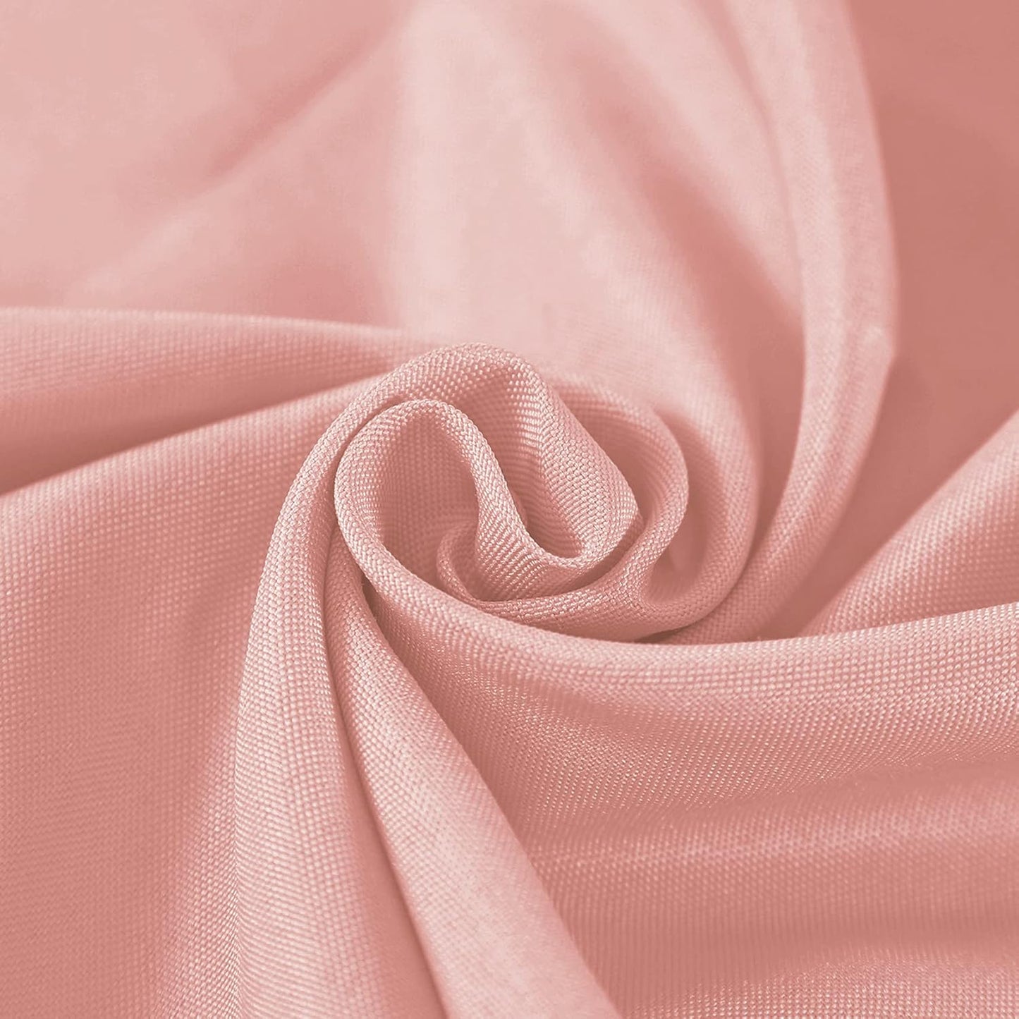 Rectangle Tablecloth 90x132 inch Washable Polyester Fabric Table Cloth for Wedding Party Dining Banquet Decoration（90x132, Dusty Pink）