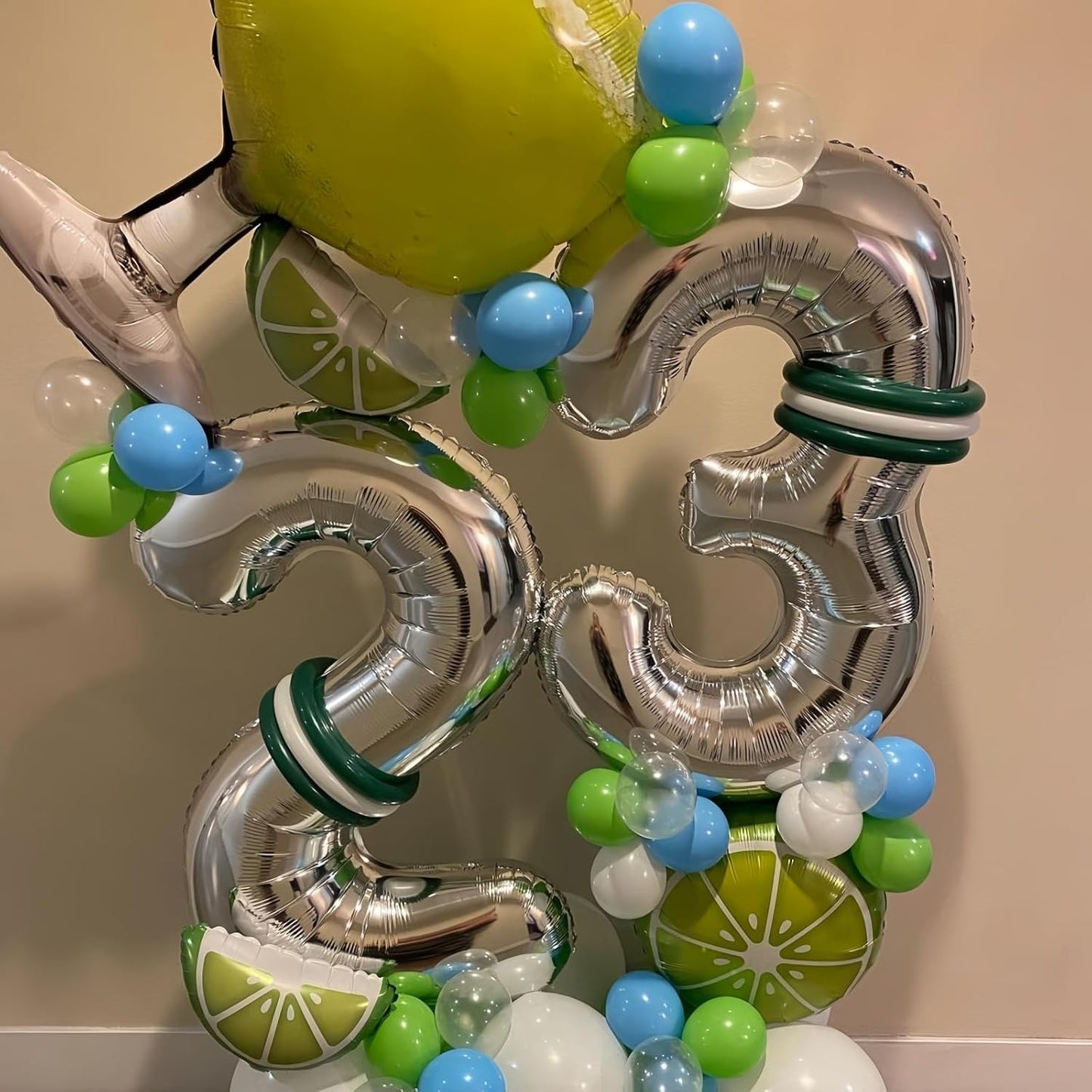 Silver 3 Balloon,40 Inch Number 3 Balloon,3 Birthday Balloon Decorations,Helium Silver 3 Balloon Number for Birthday Party Decorations