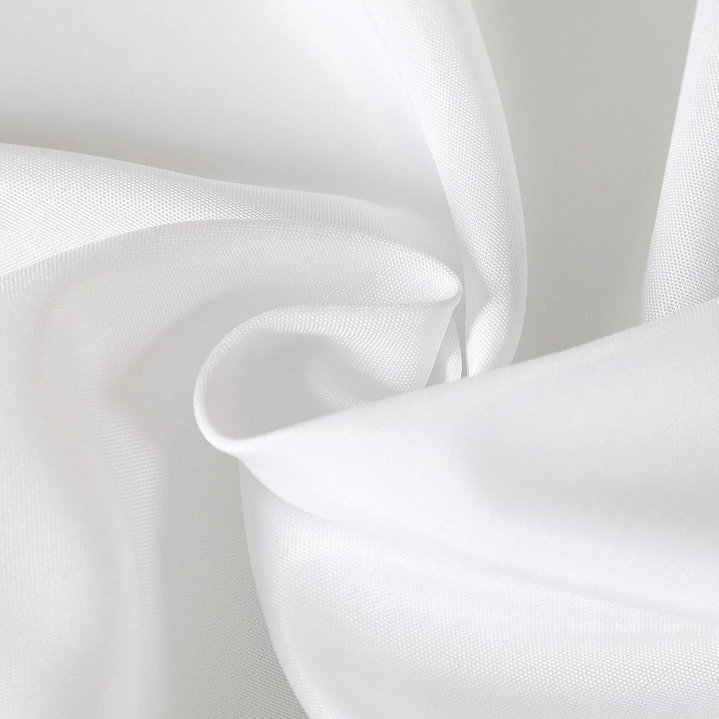 CupuamonSquare Tablecloth 70x70 inch Washable Polyester Fabric Table Cloth for Wedding Party Dining Banquet Decoration（70x70,White）