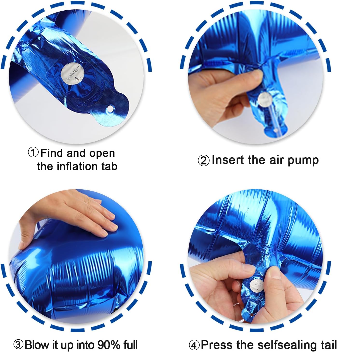 Large Navy Blue 13 Number Balloon 40 Inch, 13 Wednesday Birthday Balloons, 13 Party Decorations, Birthday Parties Anniversary Graduation Supplies