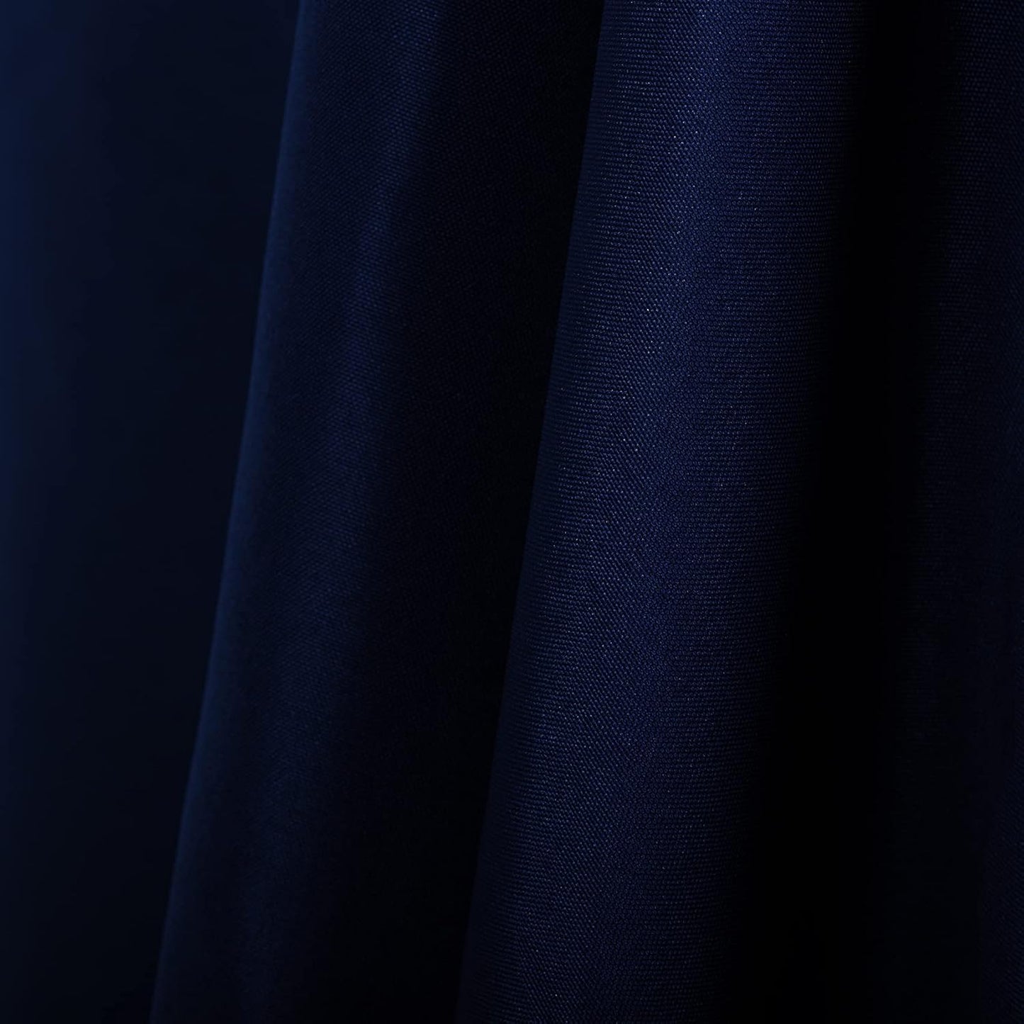 Ascoza 2pack 60x102 Inch Navy Rectangular Tablecloth 6 Feet Table Cloth in Polyester Fabric for Wedding/Banquet/Restaurant/Parties
