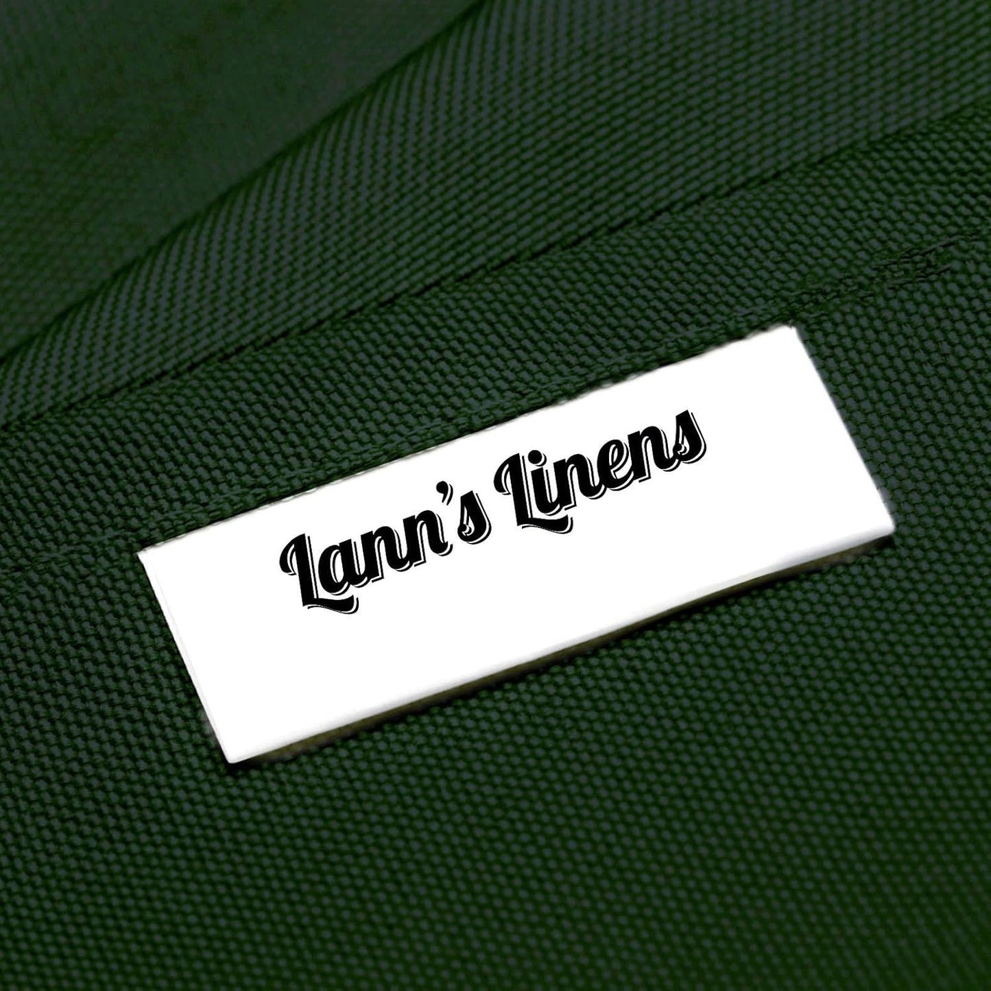 Lann's Linens - 10 Premium 70" x 120" Tablecloths for Wedding/Banquet/Restaurant - Rectangular Polyester Fabric Table Cloth - Hunter Green