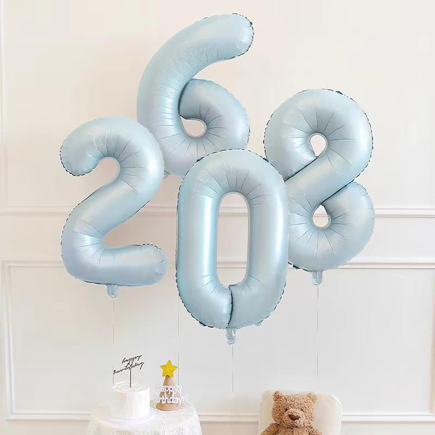 40 Inch Big Blue 9 Balloon Number Large Foil Helium Number Balloons 0-9 Jumbo Giant Happy 9th Birthday Party Decorations for Boy or Girl Huge Mylar Anniversary Wedding Party Supplies (Blue No 9)