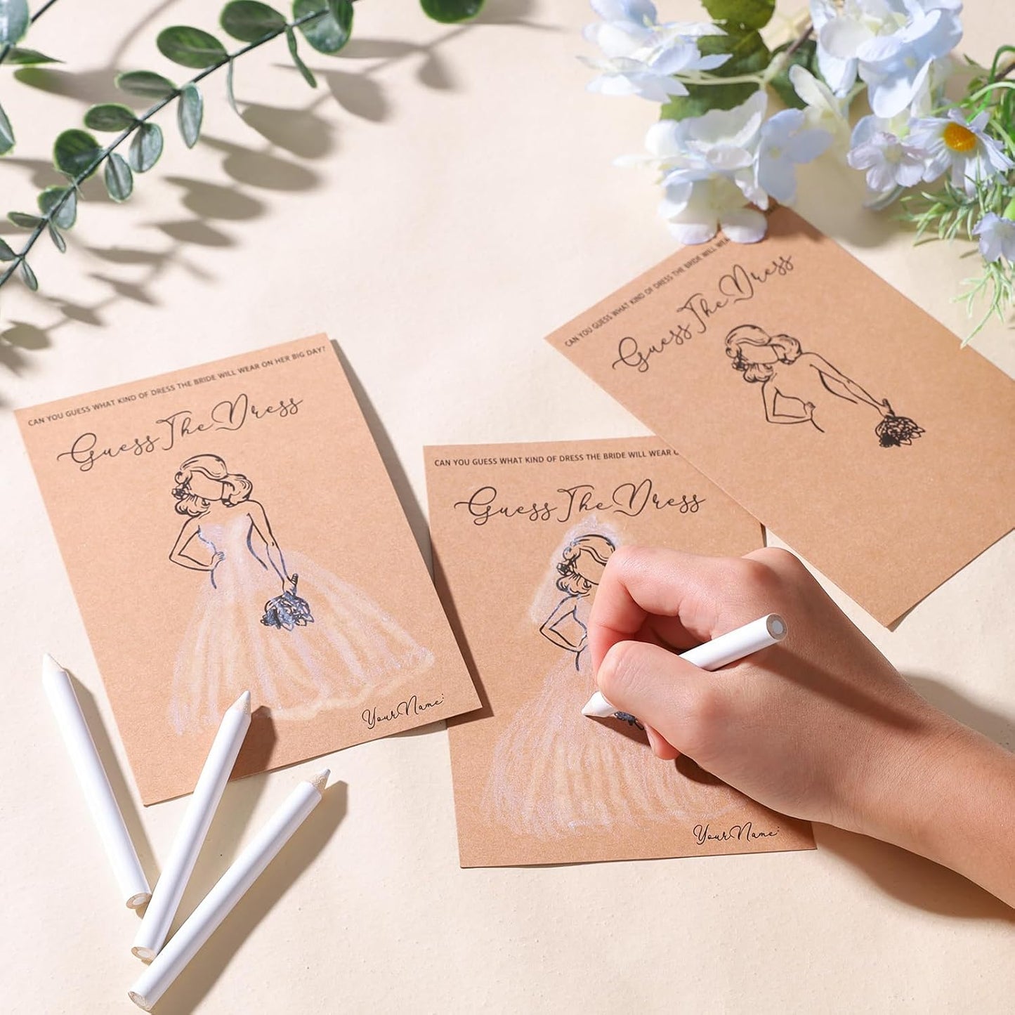 30 Set Bridal Shower Games for guests, Guess the Dress and Ring Wedding Shower Games for Guests with Wooden Put A Ring on It Sign,Red Heart Wooden Clip Wedding Party Supplies Games Ideas