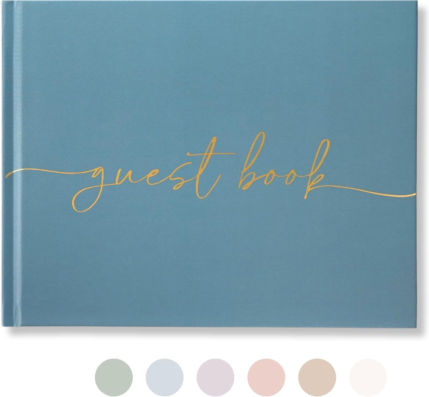 Lamare Wedding Guest Book – Polaroid Guest Book for Wedding Reception, Baby Shower, Birthday, Bridal Shower and Special Event Guestbook – A Stylish Sign in Book for Party - Blank Page