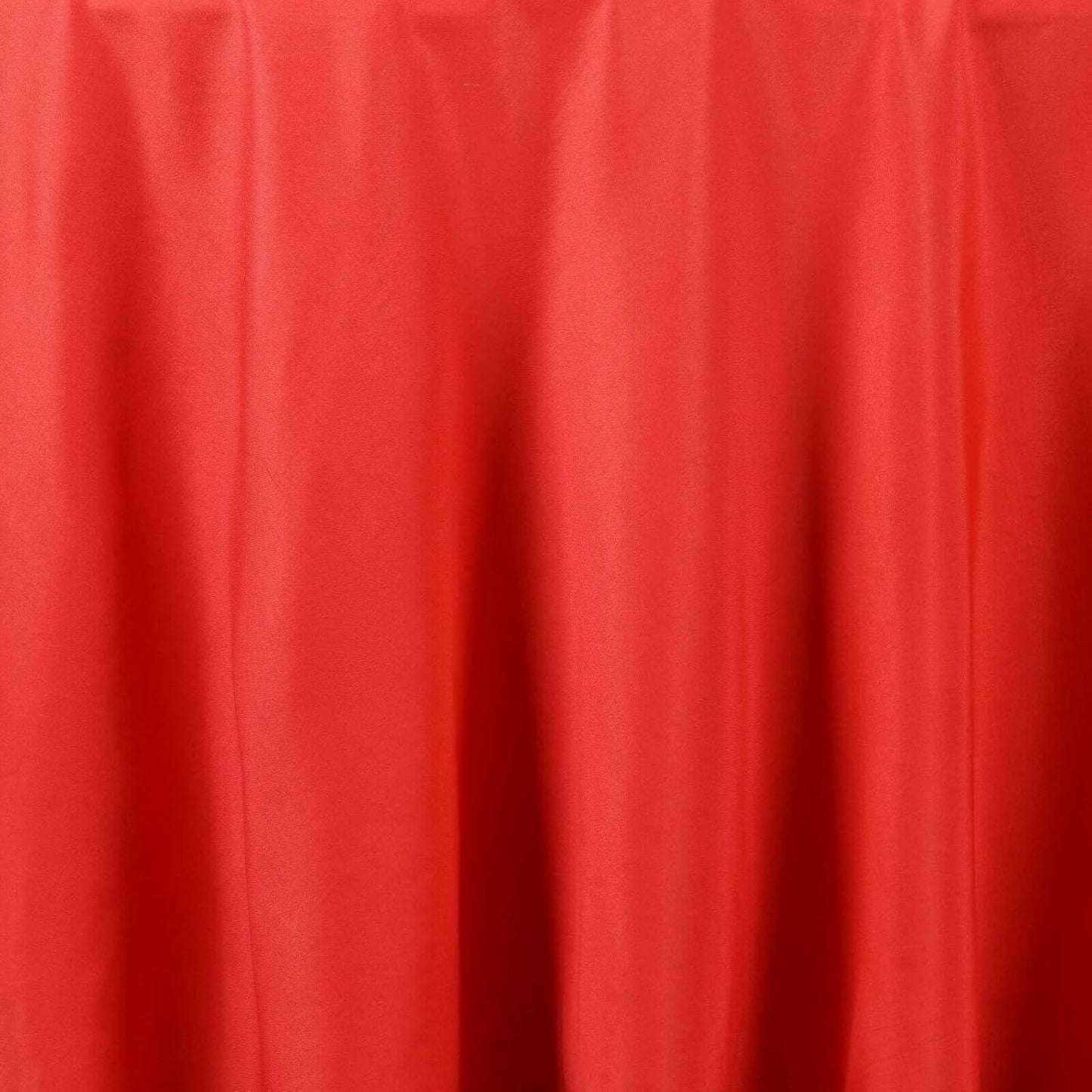 Efavormart Round Tablecloth, 132 Inch Stain & Wrinkle Resistant Washable Table Cloth, Decorative Polyester Fabric Table Cover for Banquet, Wedding, Dining- Red