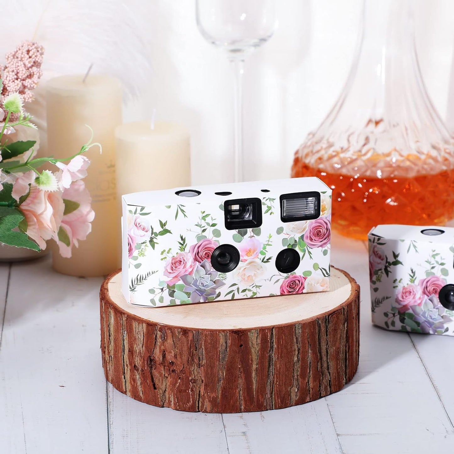 10 Pack Disposable Camera for Wedding Bulk, 34mm Single Use Camera Bulk with Flash for Gathering Wedding Travel