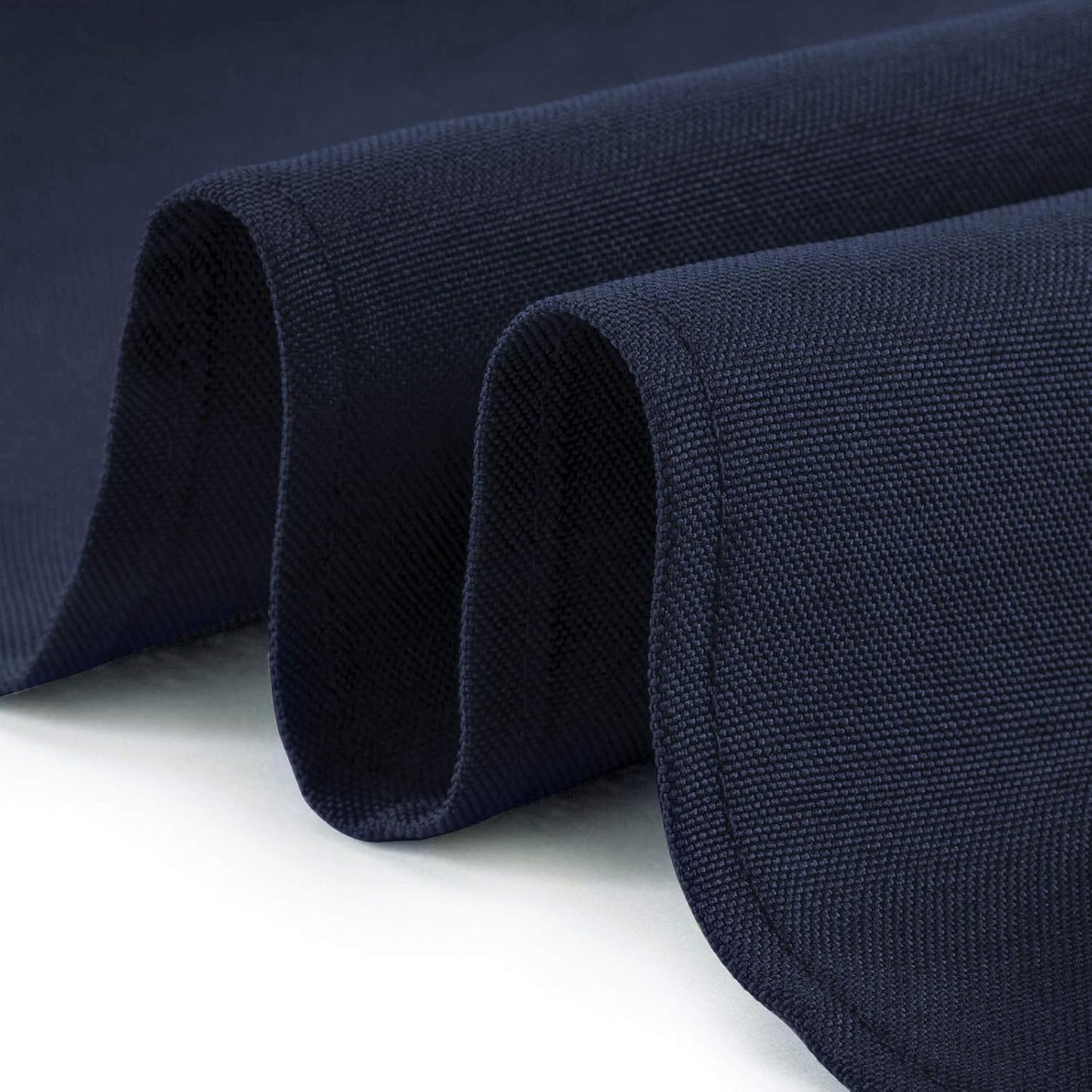 Lann's Linens - 10 Premium 90" x 156" Tablecloths for Wedding/Banquet/Restaurant - Rectangular Polyester Fabric Table Cloths - Navy Blue
