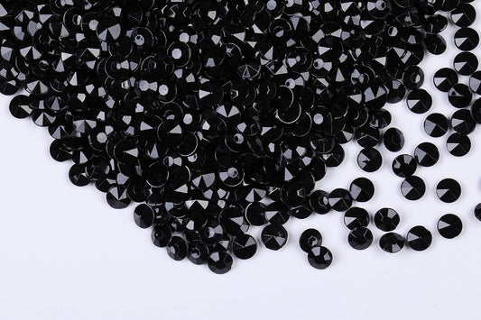 2000pcs Platic Acrylic Gems Fake Acrylic Diamonds Vase Filler Beads Faux Diamond Crystals Jewels for Makeup Brushes Holder Table Scatter Confetti Party Arts Crafts Birthday Wedding Decor