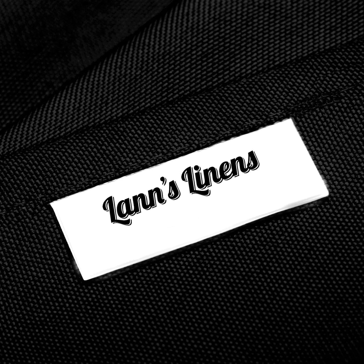 Lann's Linens - 10 Premium 60" x 102" Tablecloths for Wedding/Banquet/Restaurant - Rectangular Polyester Fabric Table Cloths - Black