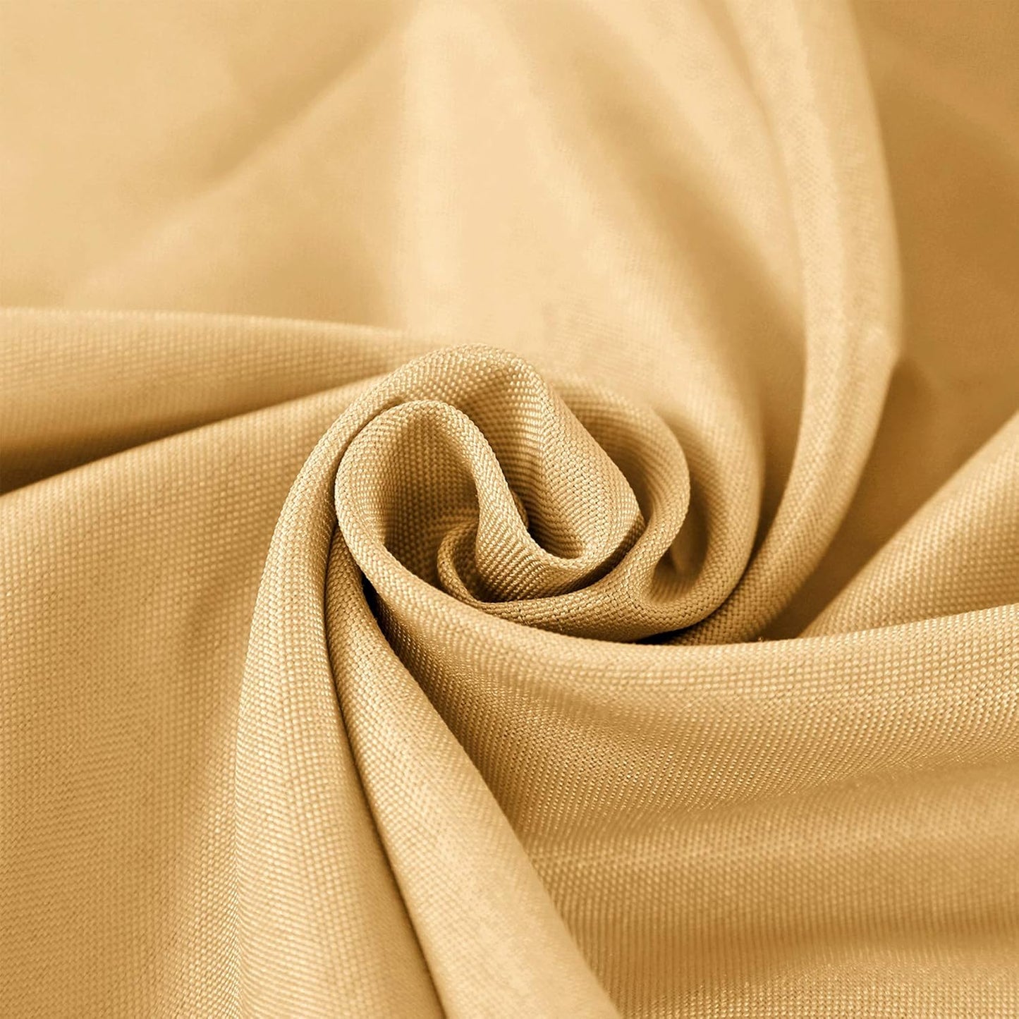 90 inch Round Tablecloth Washable Polyester Table Cloth Decorative Table Cover for Wedding Party Dining Banquet（90 inch,Gold）