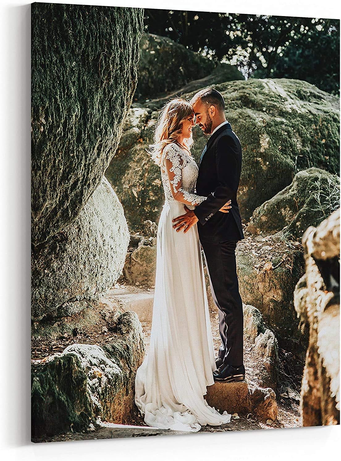 Personalized Custom Canvas Prints: Photo On Canvas (Framed Canvas, 8x10) Transform Your Photos into Stunning Framed Wall Art Digitally Printed Photo To Canvas Ideal for Home Decor, Gifts Keepsakes.