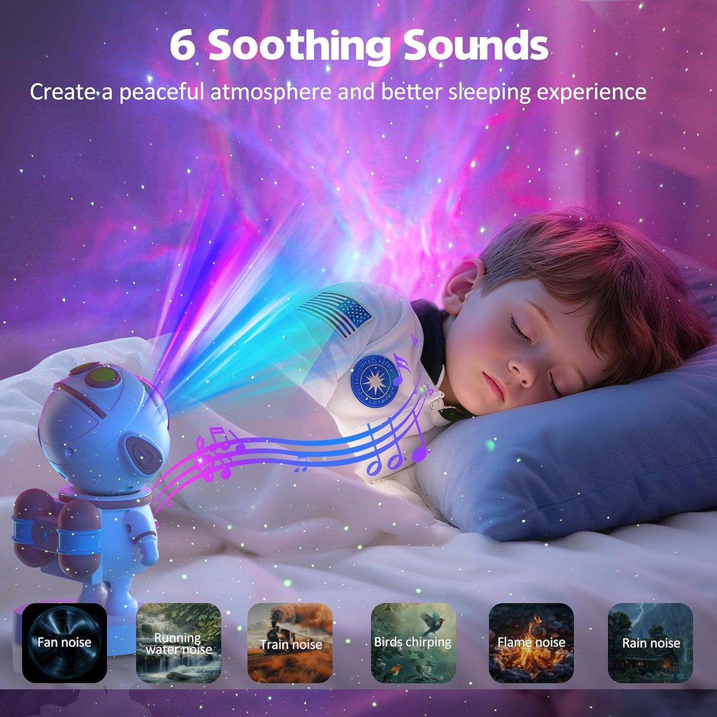 Galaxy Night Light - Astronaut Space Projector, Star Projector,Starry Nebula Ceiling LED Lamp with Timer and Remote,APP Control， Kids Room Decor Aesthetic, for Birthdays,Christmas APP Control