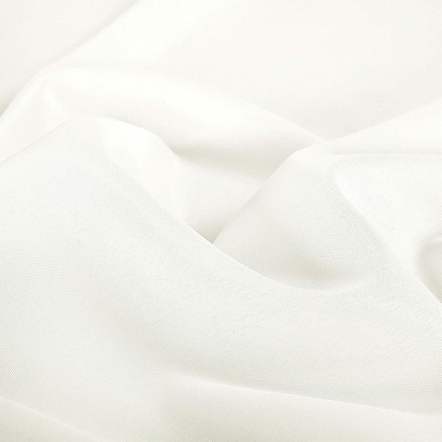 Ascoza 2pack 120 Inch Ivory Round Tablecloth in Polyester Fabric for Wedding/Banquet/Restaurant/Parties