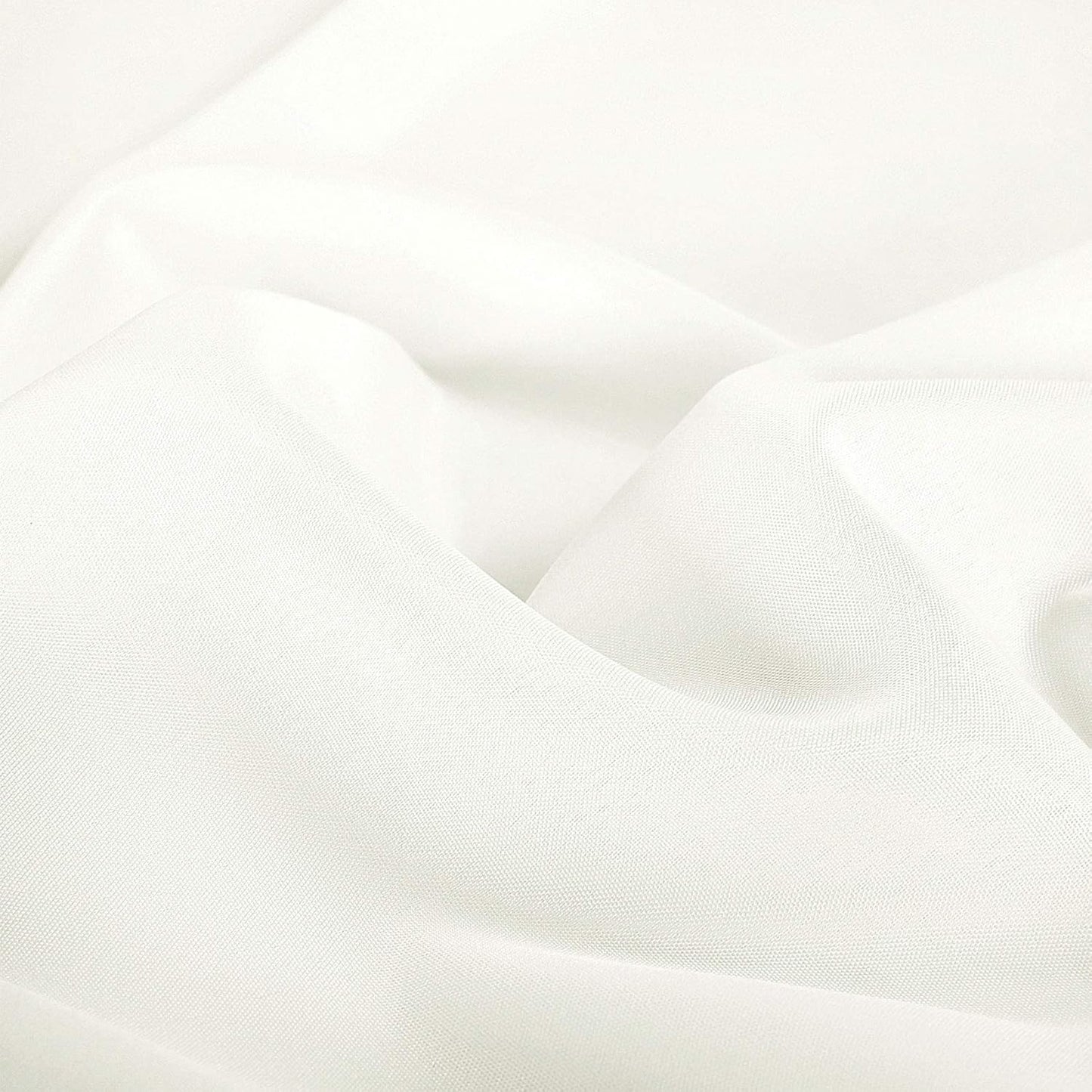 Ascoza 6pack 90 Inch Ivory Round Tablecloth in Polyester Fabric for Wedding/Banquet/Restaurant/Parties