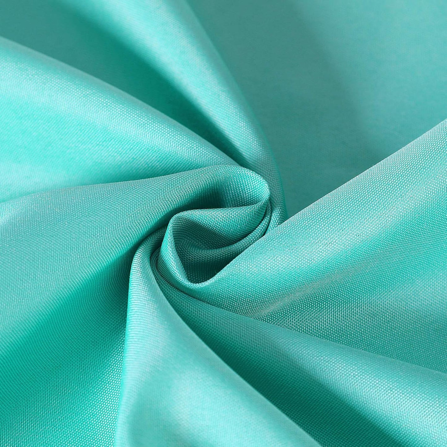 Cupuamon Square Tablecloth 70x70 inch Washable Polyester Fabric Table Cloth for Wedding Party Dining Banquet Decoration（70x70,Turquoise）