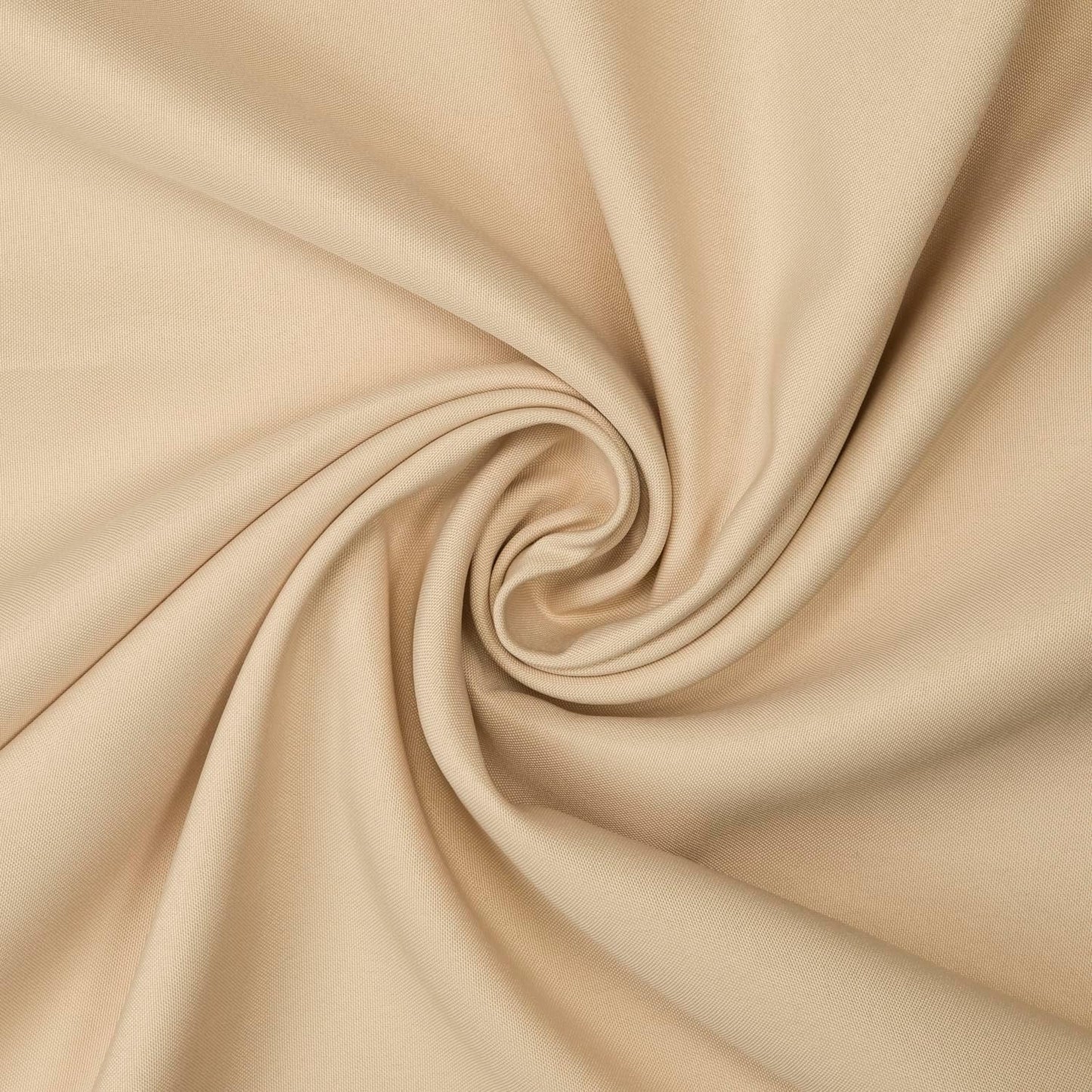 Gee Di Moda Square Tablecloth - 52 x 52 Inch Beige Table Cloth for Small Square or Round Tables - Heavy Duty Washable Fabric - for Buffet Table, Holiday Party, Dinner, Wedding & Baby Shower