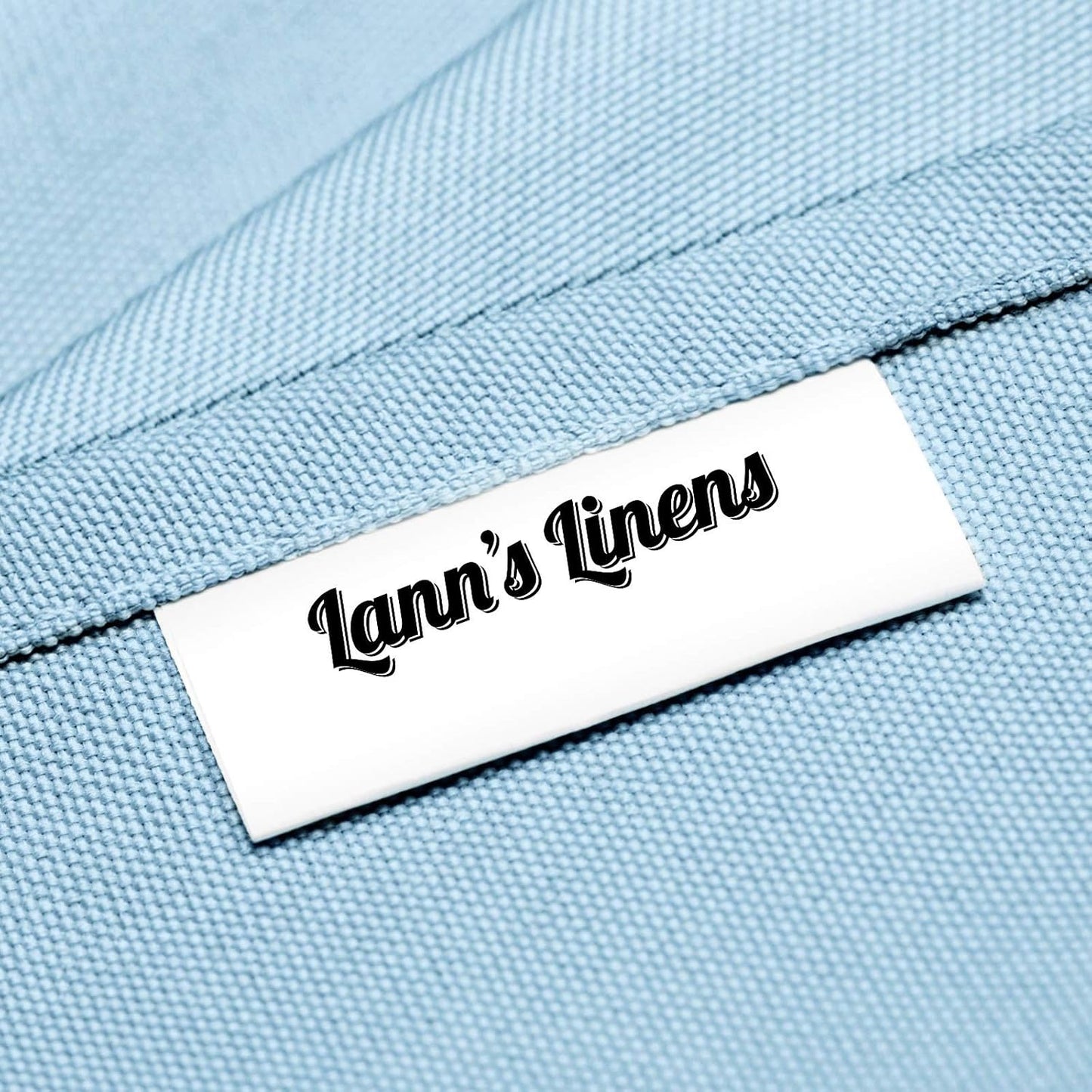 Lann's Linens - 10 Premium 120" Round Tablecloths for Wedding/Banquet/Restaurant - Polyester Fabric Table Cloths - Baby Blue