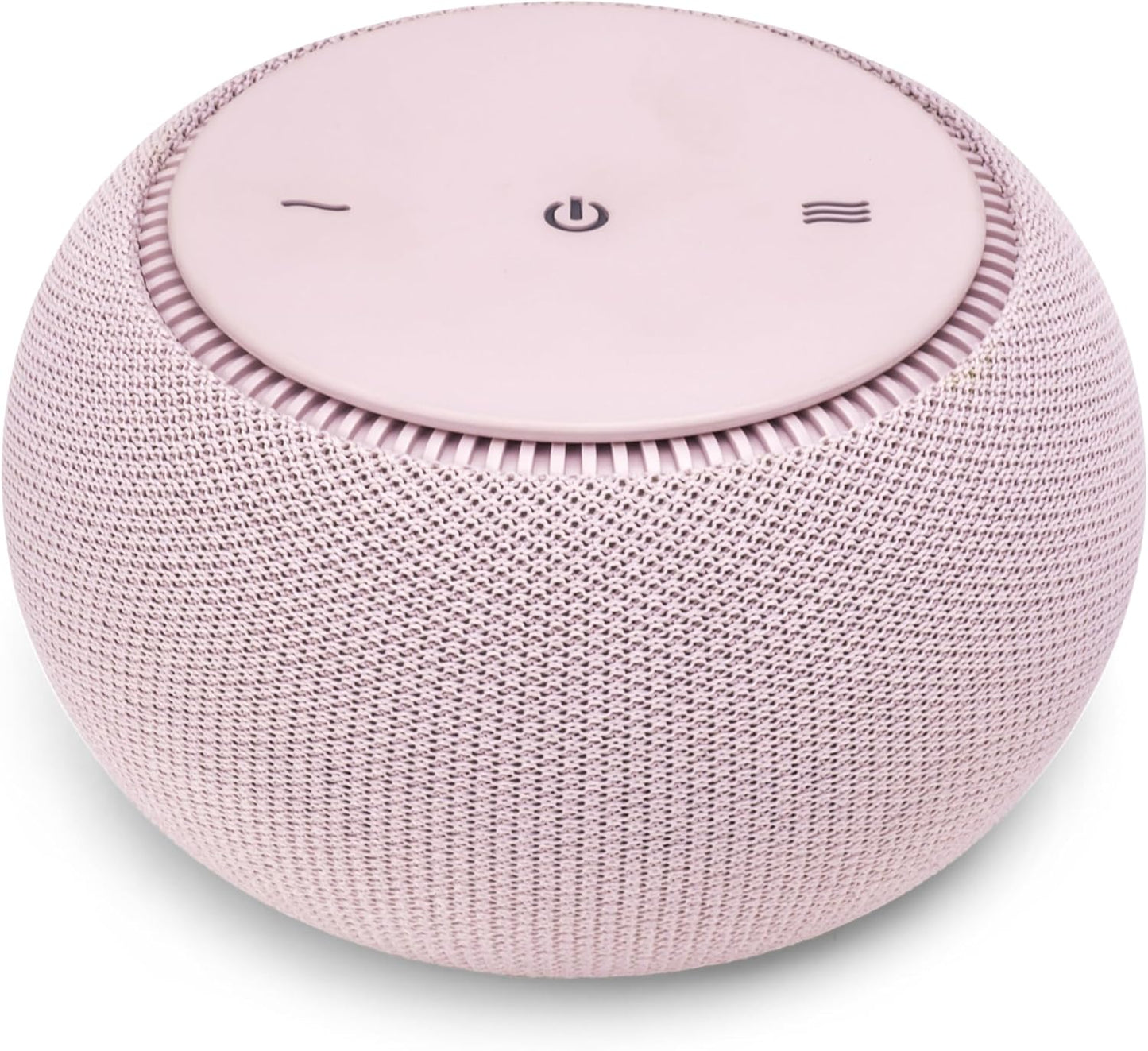 SNOOZ Pro - Smart White Noise Machine & Travel Case - Real Fan Inside, Non-Looping White Noise, Adjustable Tone & Volume - App-Based Remote Control & Sleep Timer - Blush