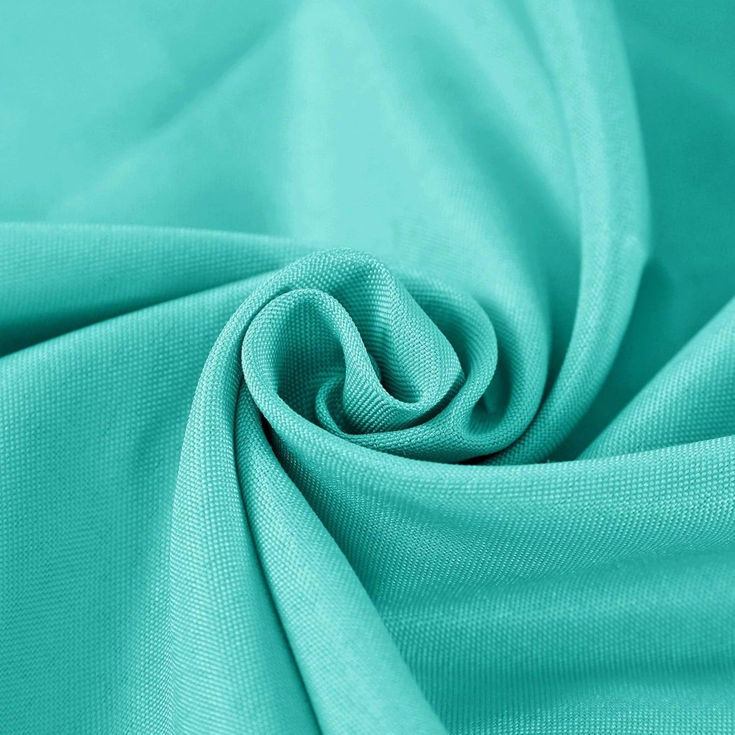 70 inch Round Tablecloth Washable Polyester Table Cloth Decorative Table Cover for Wedding Party Dining Banquet（70 inch,Turquoise）