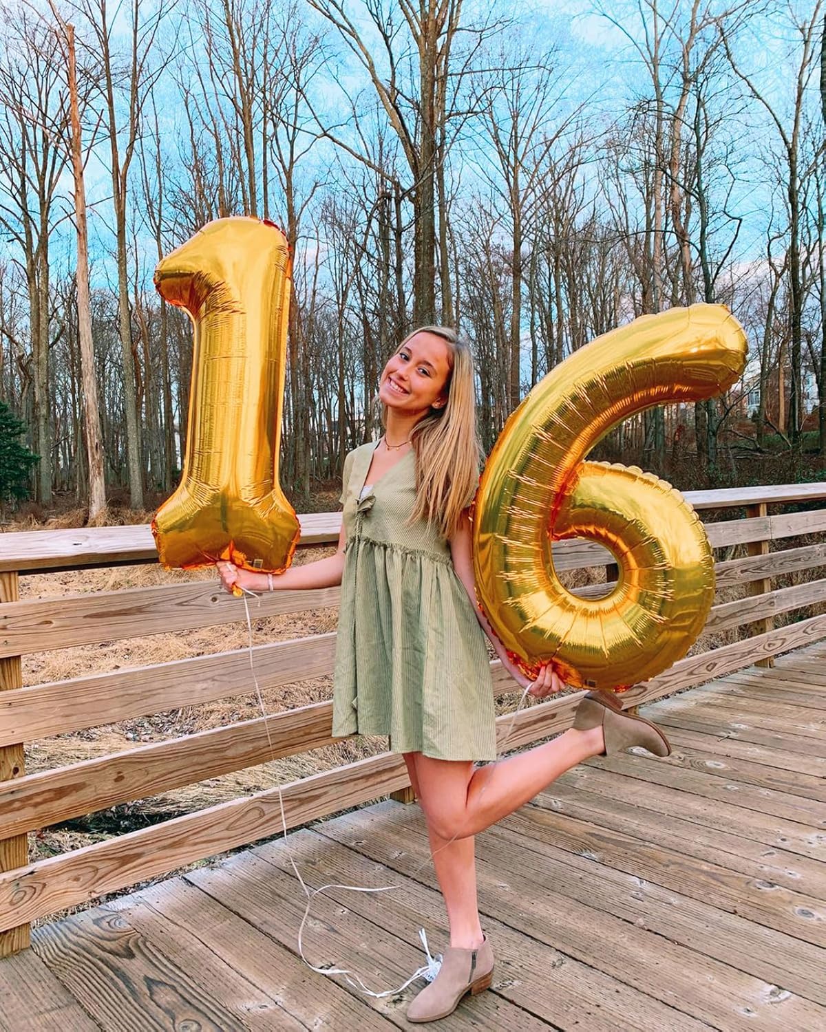40 Inch Gold Number 1 balloon,Big Foil Mylar Balloon 1st 1 11 21 31 41 51 81 Party Wedding Birthday Bridal Baby Shower Graduation Anniversary Celebration Decoration