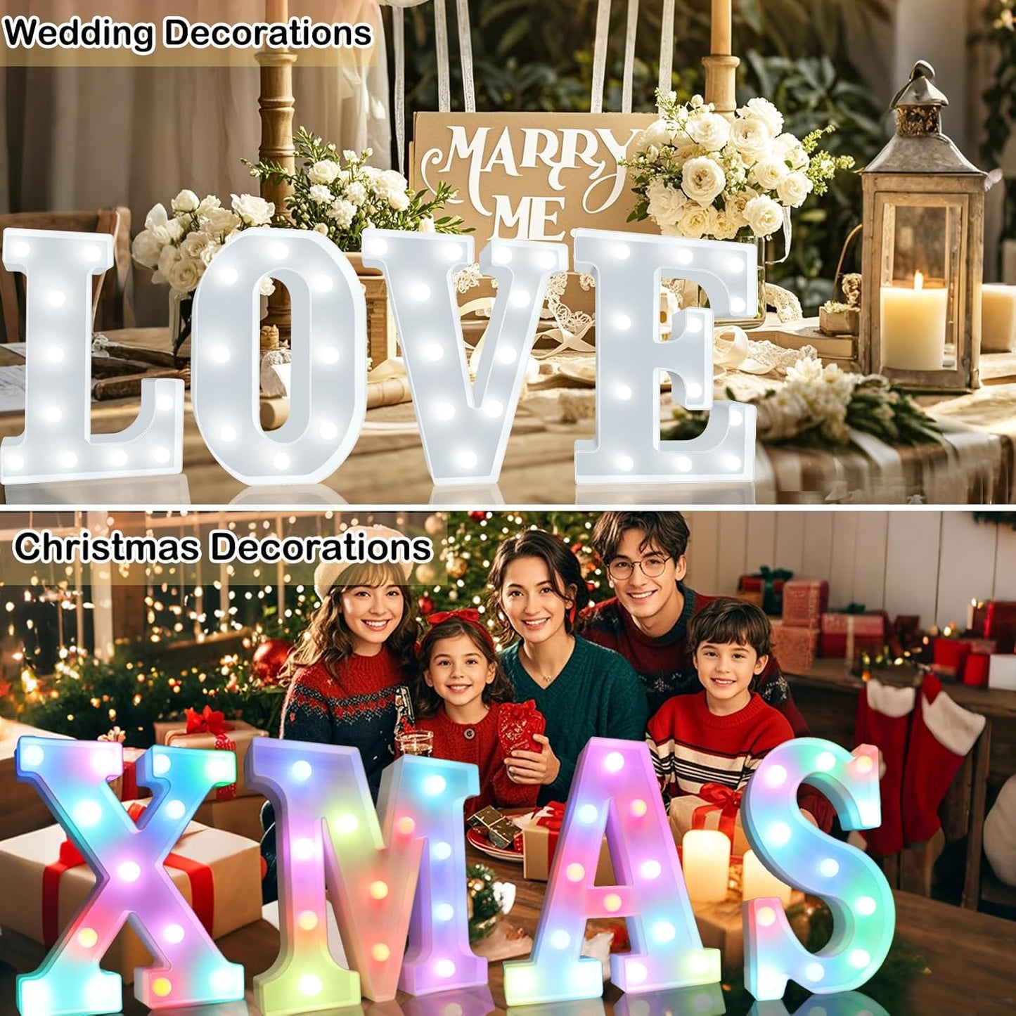 Light Up Colorful LED Marquee Letter lights, 18 Colors Changing Alphabet Letters Sign with Remote Timer for Night Light Girls Bedroom Wedding Birthday Party Lamp Christmas Home Bar Decor- Colorful O