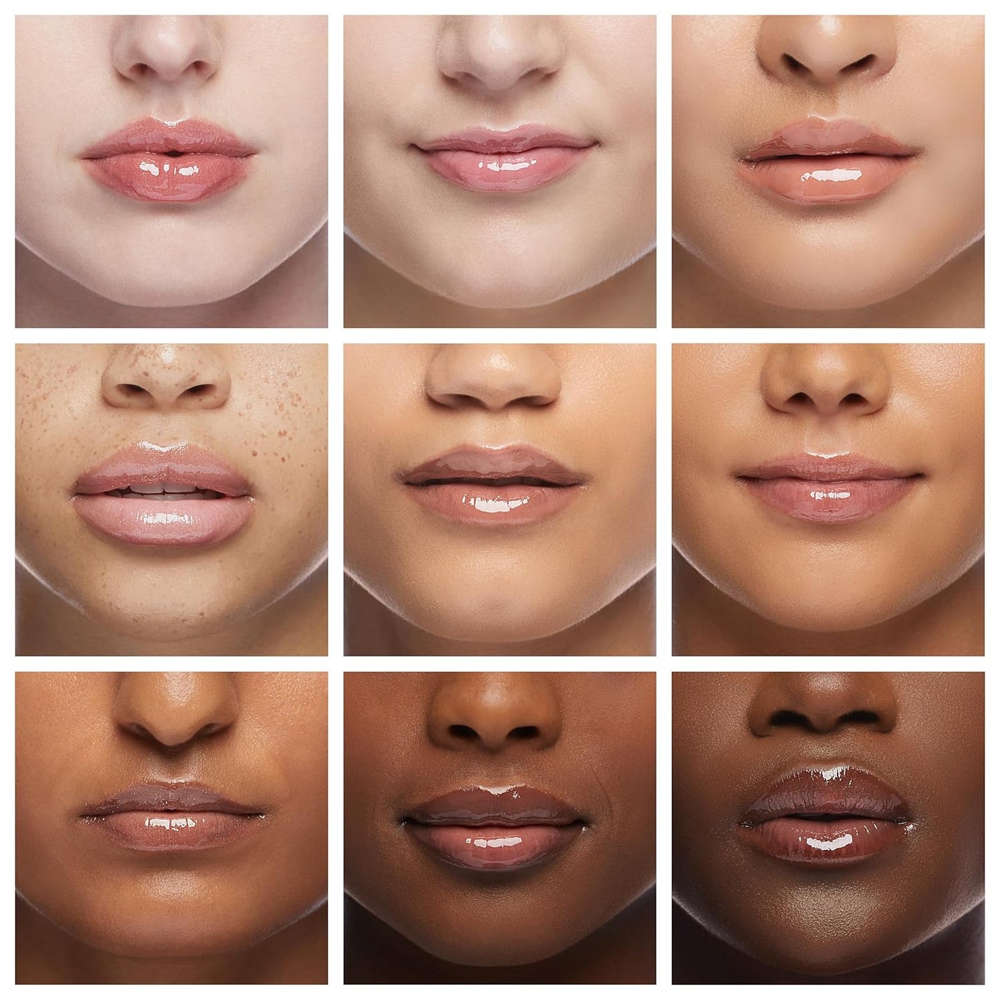 EXPRESSIONS 12pc Clear Lip Gloss Pack - Oils With Vitamin E and Essential Oils, Flavored Clear Tubes, Hydrating Glow Oil, Tinted Oil, Moisturizer