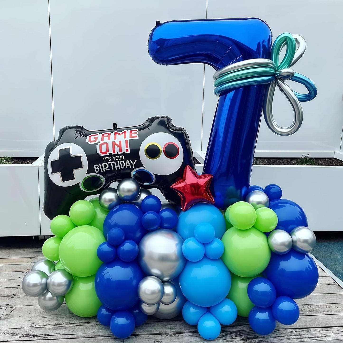 Navy Blue 0 Balloon Number,40 Inch Number 0 Balloon Big Dark Blue 0 Foil Mylar Helium Balloon for Birthday Party Decorations