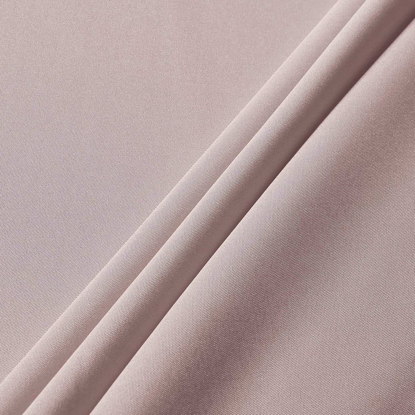 sancua Round Tablecloth - 70 Inch - Water Resistant Spill Proof Washable Polyester Table Cloth Decorative Fabric Table Cover for Dining Tables, Buffet Parties and Camping, Blush