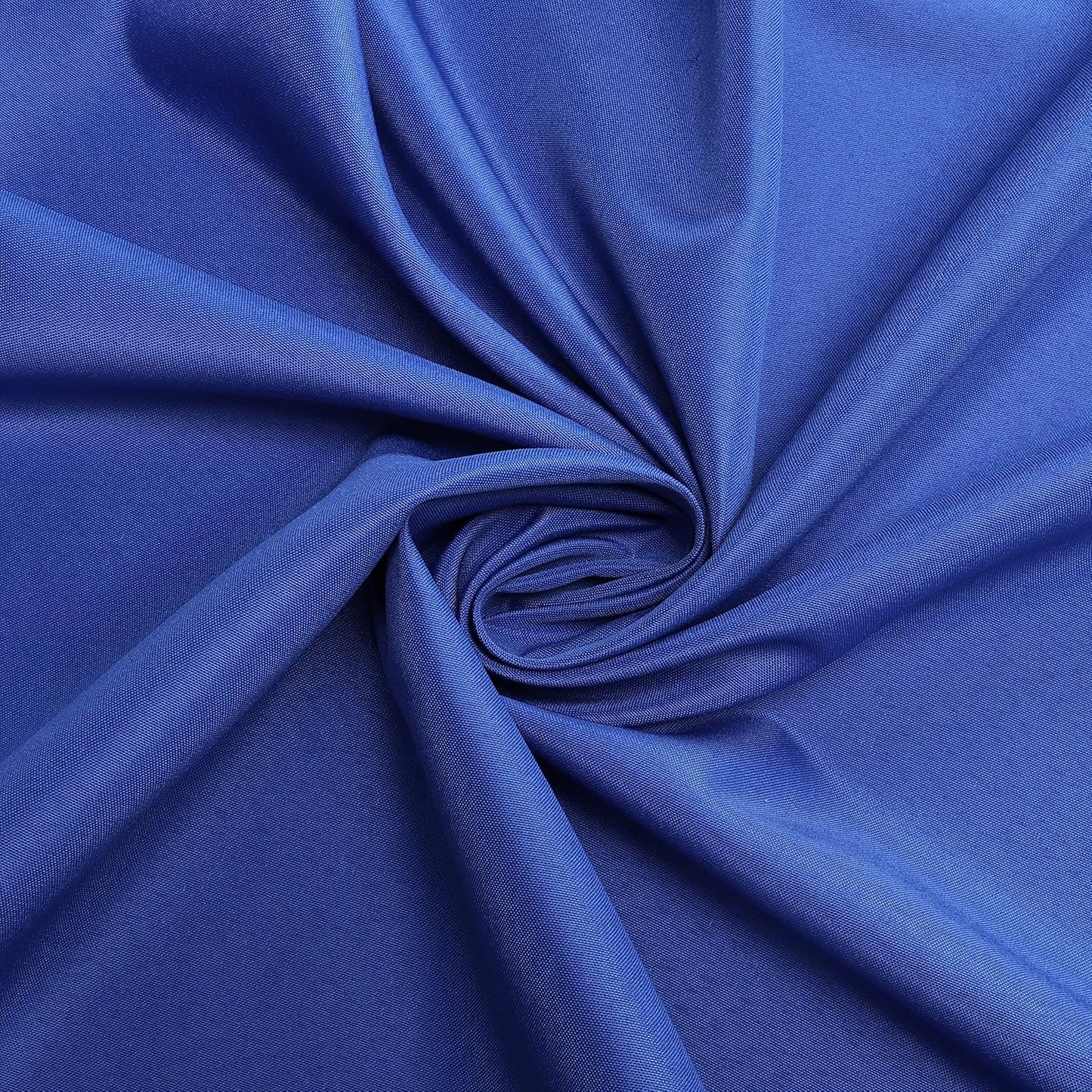 sancua Round Tablecloth - 80 Inch - Water Resistant Spill Proof Washable Polyester Table Cloth Decorative Fabric Table Cover for Dining Tables, Buffet Parties and Camping, Royal Blue