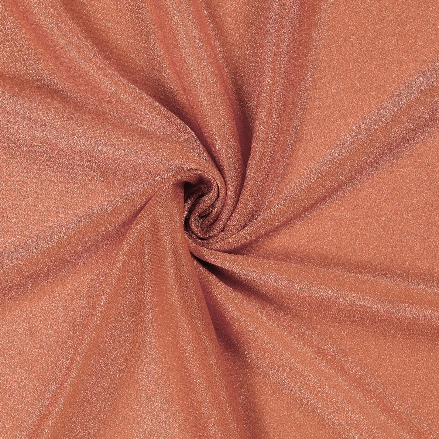 VDS Pack of 1 Panel (30 Inch X 20 Feet) Wedding Arch Draping Fabric Sheer Chiffon Fabric Drapery for Wedding Ceremony Reception Swag Backdrop Canopy Chuppah ARBO Altars Decoration (Coral Peach)